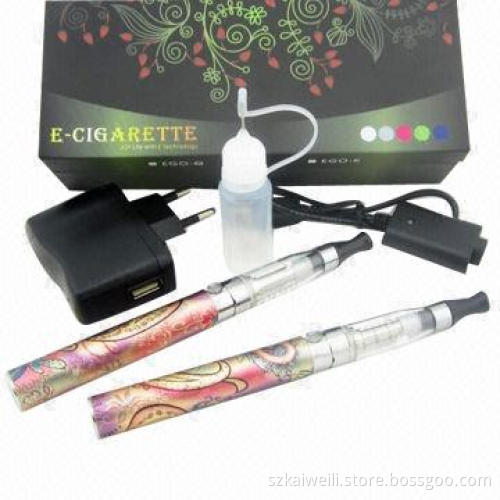 High-quality Pen Vaporizer/eGo Electronic Cigarettes, 3.3 to 4.2V Working Voltage, 112mm Length